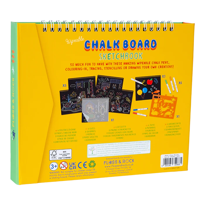 Floss & Rock - Chalk Board Sketchbook - Pets