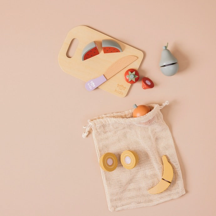 Just Bee Kids - Wooden Food Playset - Mabel & Fox