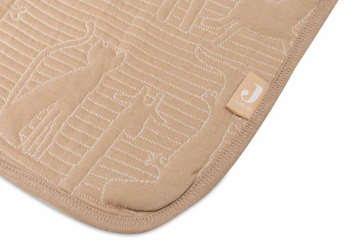 Jollein - Cradle Blanket - Jungle Jambo - Biscuit / Oatmeal - Mabel & Fox