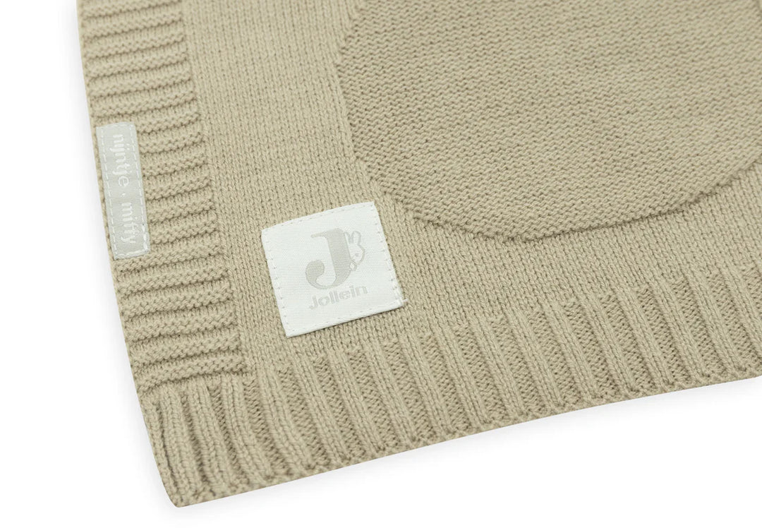 Jollein - Cot Blanket - Miffy - Olive Green (100 x 150 cm) - Mabel & Fox