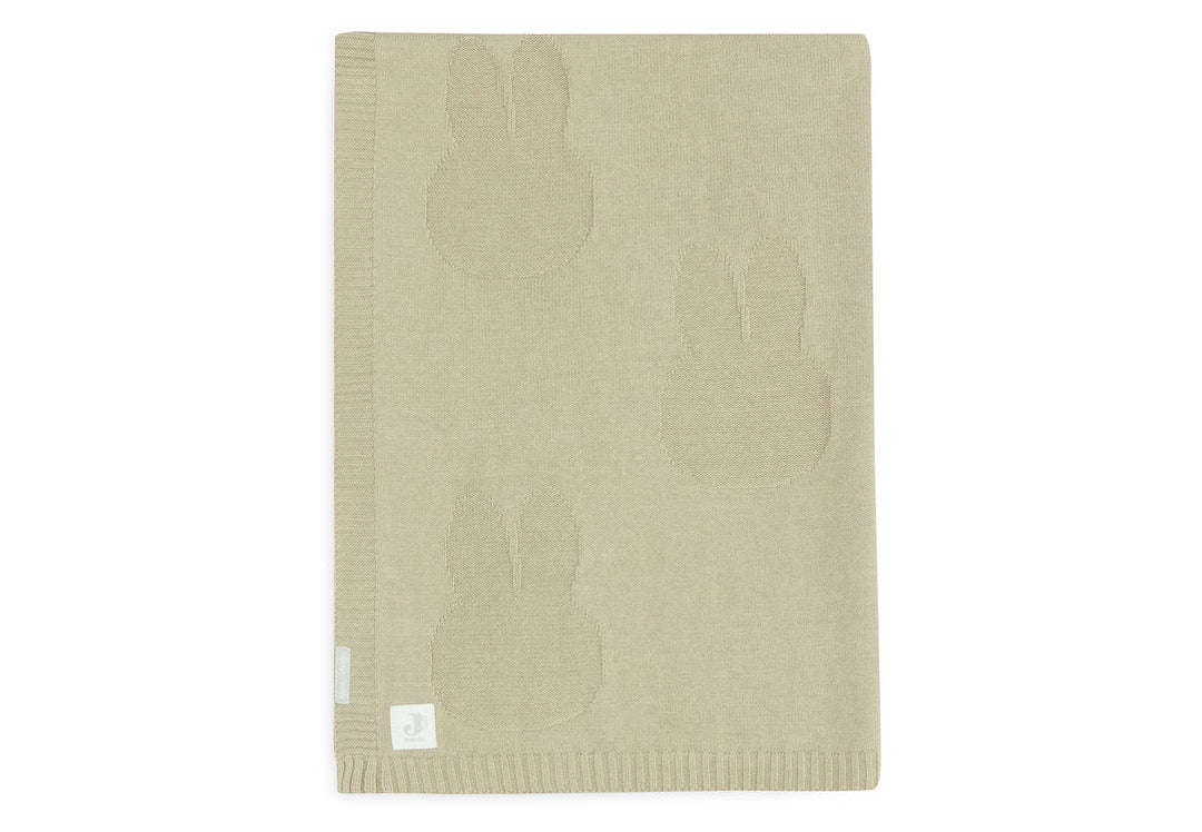 Jollein - Cot Blanket - Miffy - Olive Green (100 x 150 cm) - Mabel & Fox