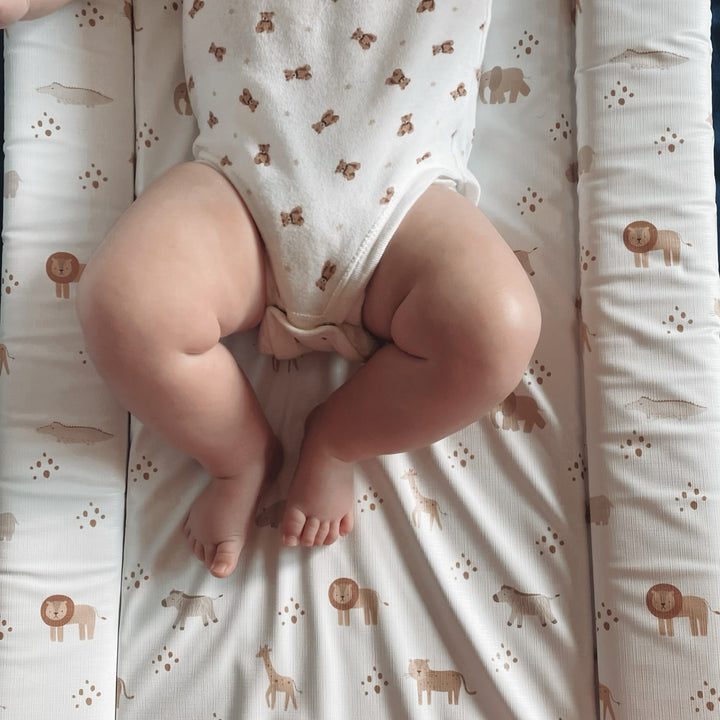 Mabel & Fox - Baby Changing Mat  -  Boho Safari