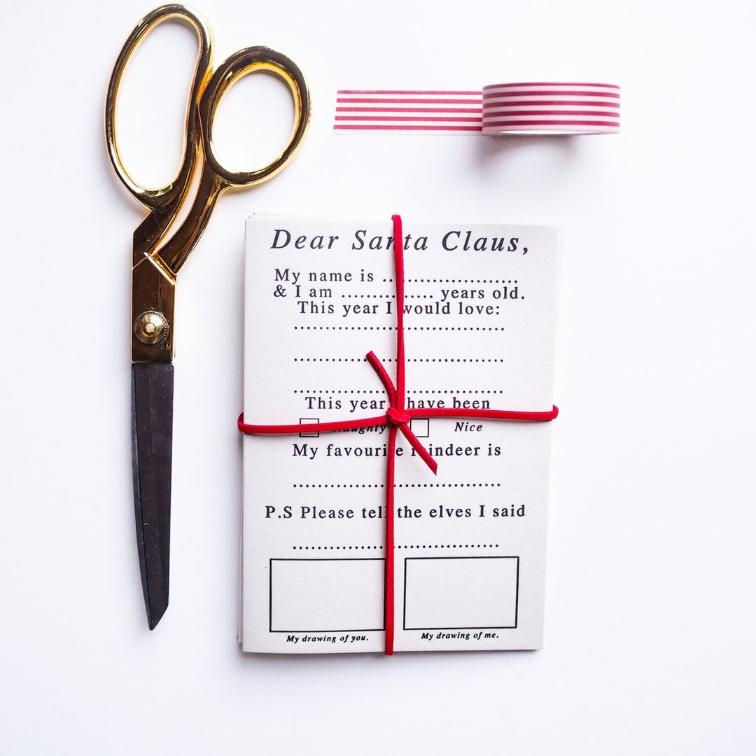 Soch & Co - Dear Santa Letter Press - Greeting Card