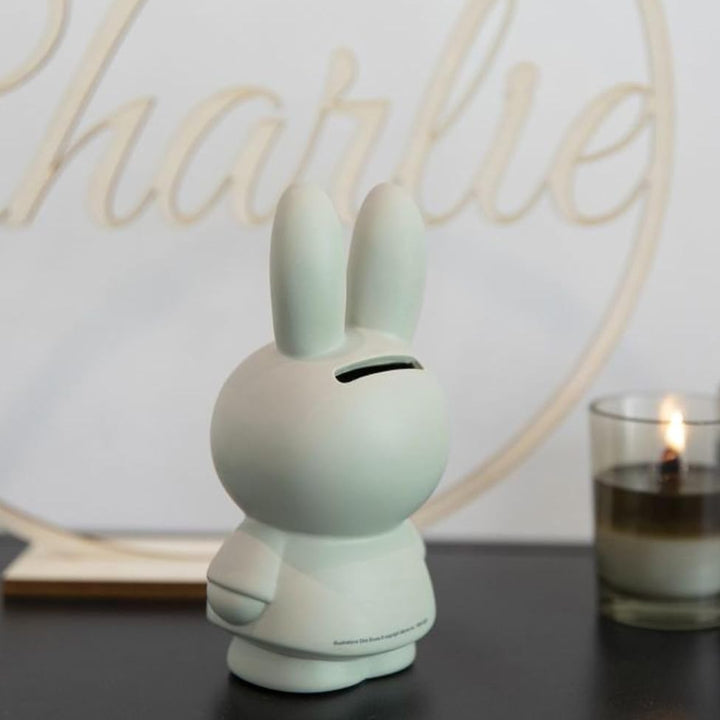 Miffy - Money Box - Eucalyptus Green