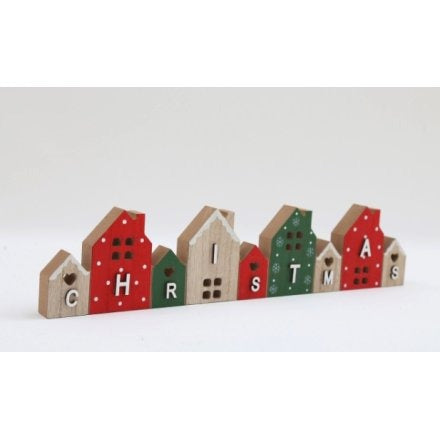 Gainsborough Giftware - Christmas Village Scene Sign