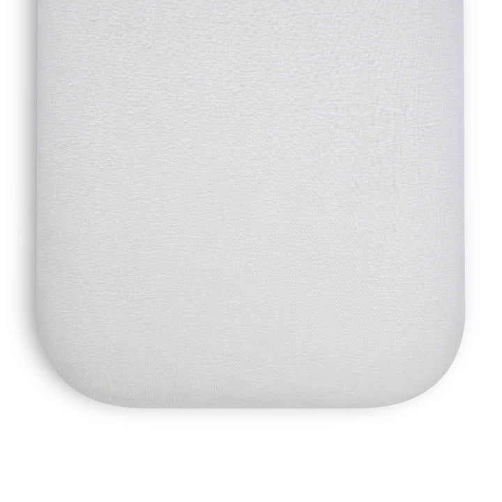 The Little Green Sheep - Crib Linen Sheets - Dove - Mabel & Fox