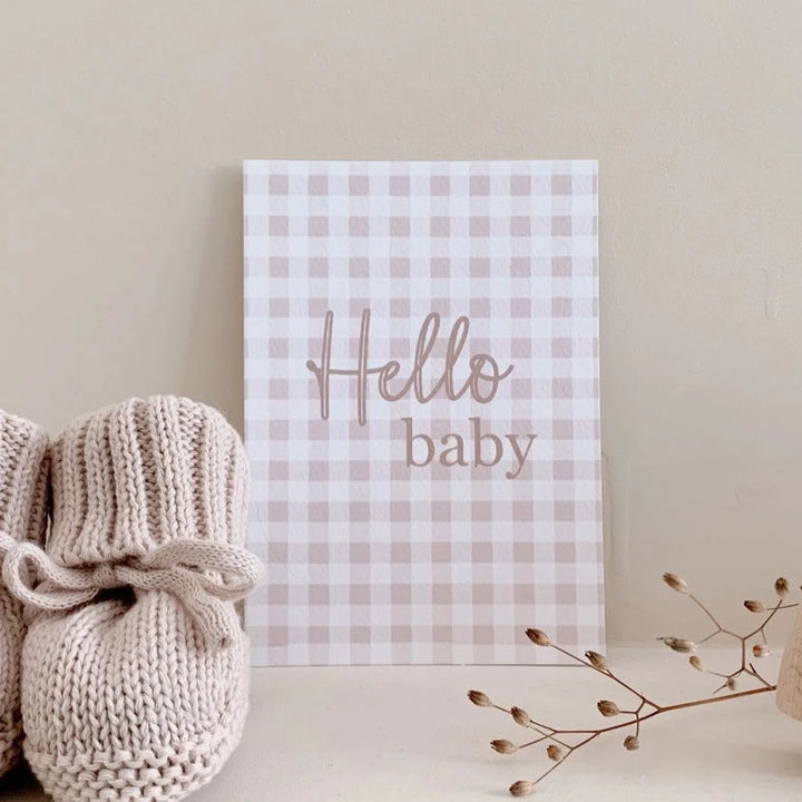 Bee Boheme - Greeting Card - Hello Baby