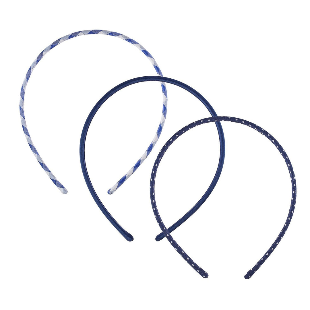 Rockahula - School Headbands - Blue - 3 Pack