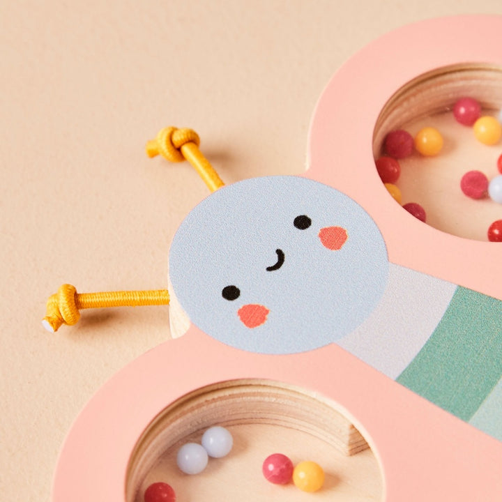 Just Bee Kids - Wooden Rattle - Butterfly