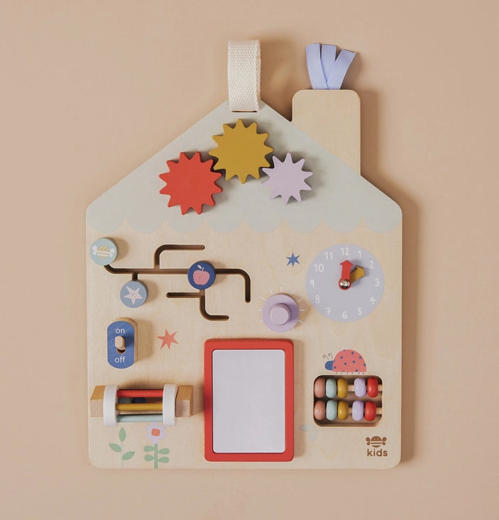 Just Bee Kids - Wooden Busy Board - Mabel & Fox