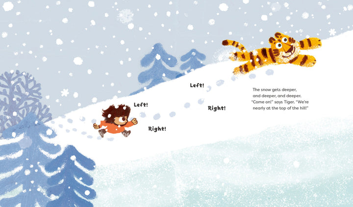 Tiger, It’s Snowing!