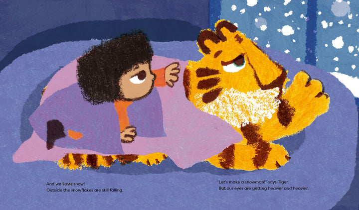 Tiger, It’s Snowing!