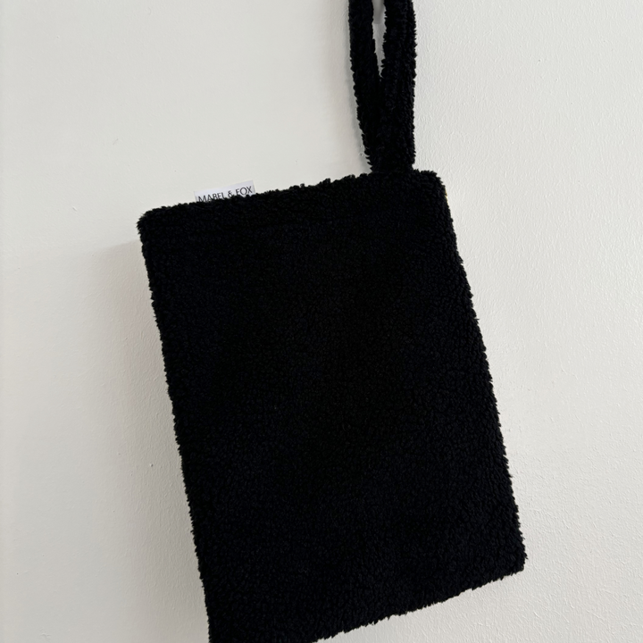 Mabel & Fox - Teddy Pouch - Black - Mabel & Fox