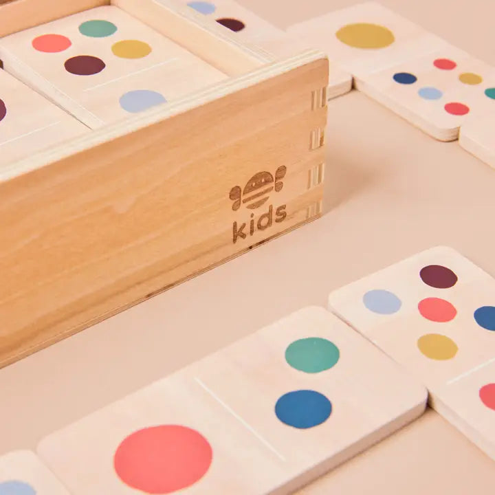 Just Bee Kids - Wooden Domino Game - Mabel & Fox