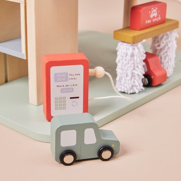 Just Bee Kids - Wooden Garage Toy - Mabel & Fox