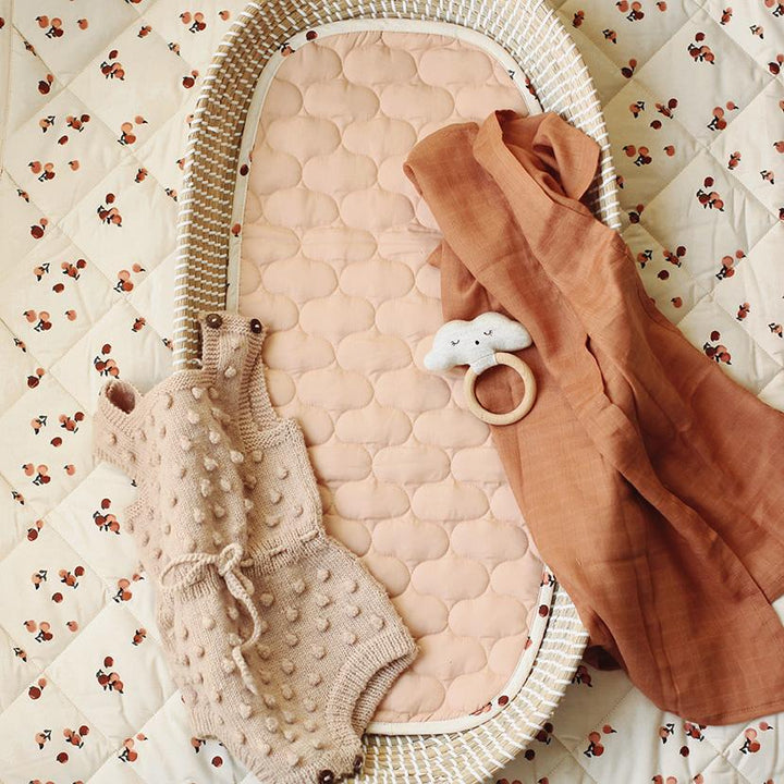 Mabel & Fox - Seagrass Baby Changing Basket - Mabel & Fox