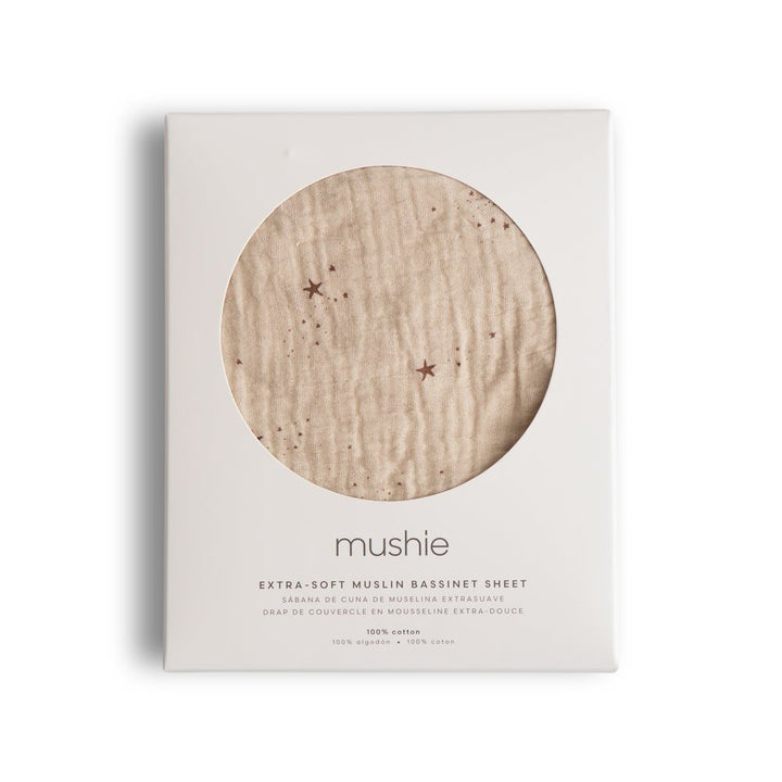 Mushie - Crib Sheet - Falling Stars