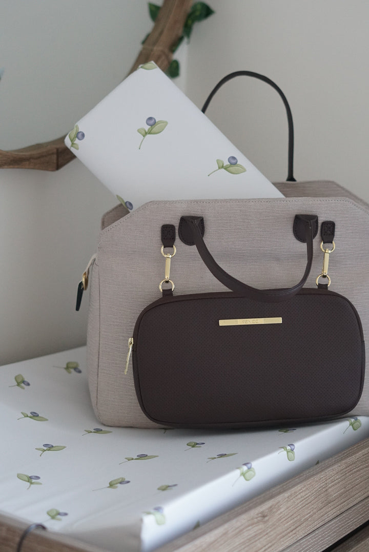 Mabel & Fox - Travel Changing Mat - Berry Cute - Mabel & Fox