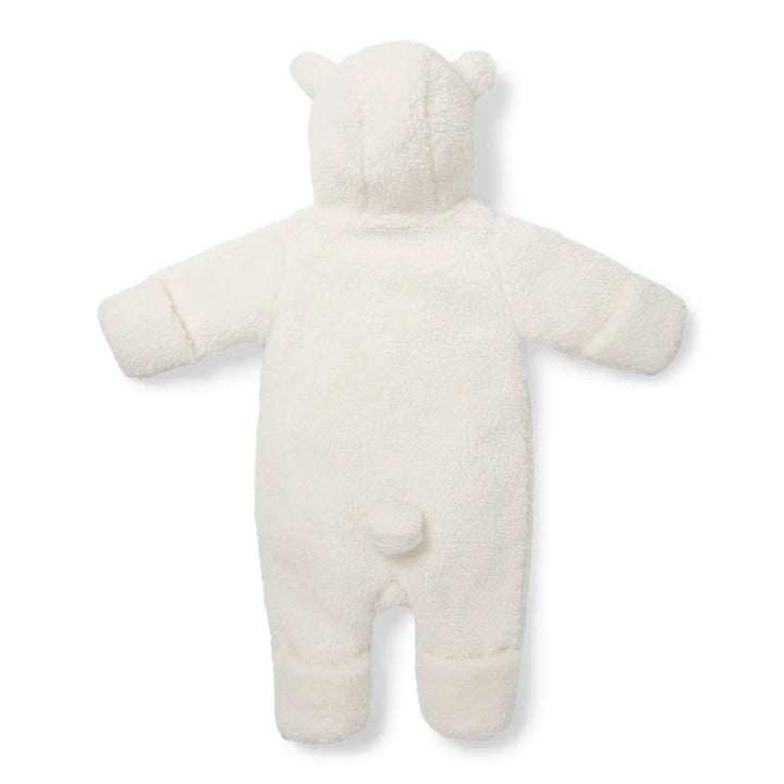 Little Dutch - Teddy One-Piece Suit Baby Bunny - Off-White - Mabel & Fox