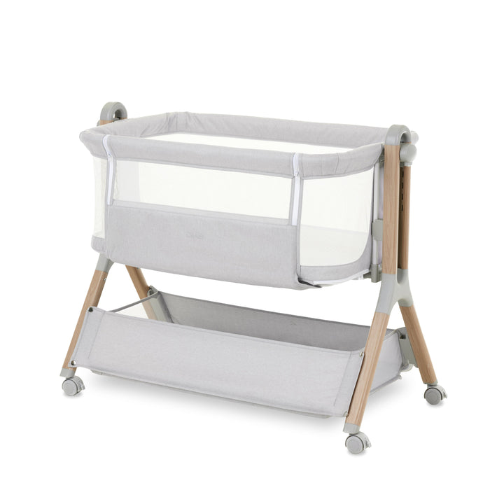 OBaby - Cloud Bedside Crib - Grey