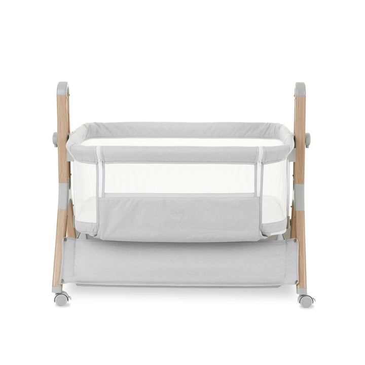 OBaby - Cloud Bedside Crib - Grey