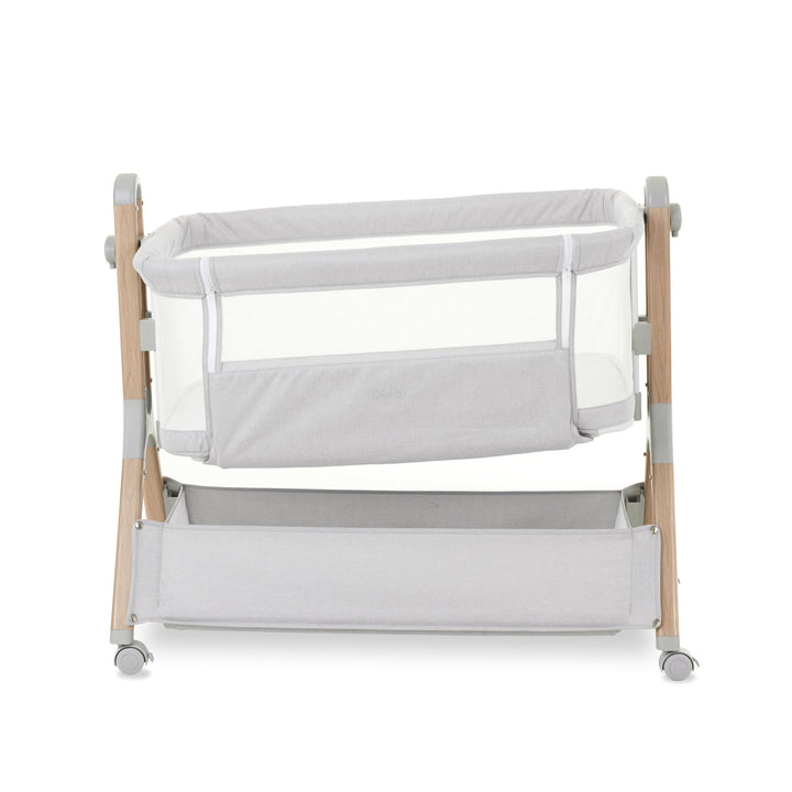 OBaby - Cloud Bedside Crib - Grey
