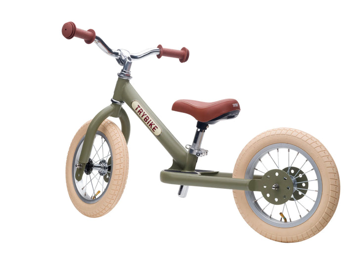 Trybike - Steel Balance Trike / Bike - Green
