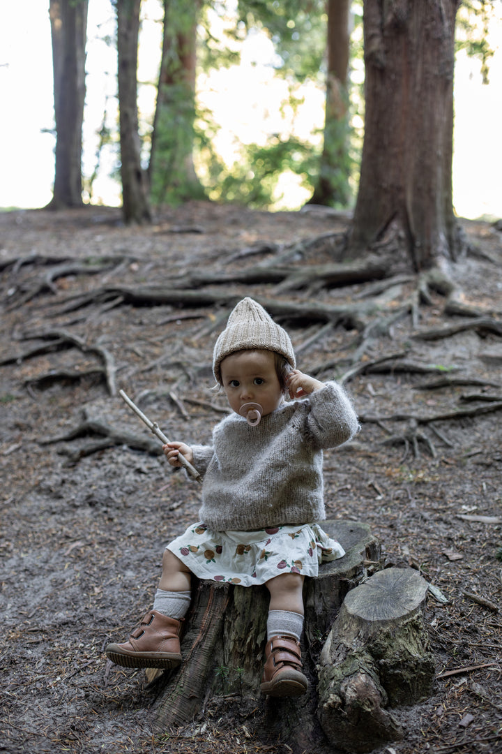 Bibs - Colour Pacifier - Ivory / Blush - Mabel & Fox