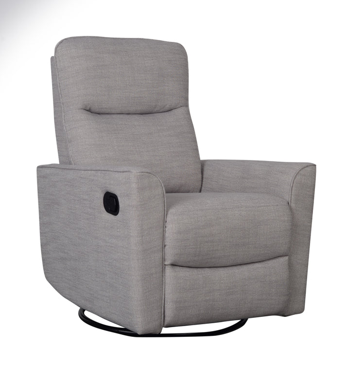 OBaby - Savannah Swivel Glider Recliner Chair - Pebble - Mabel & Fox