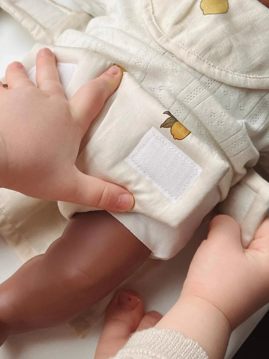 Konges Slojd - Doll Nursery Set - Lemon - Mabel & Fox