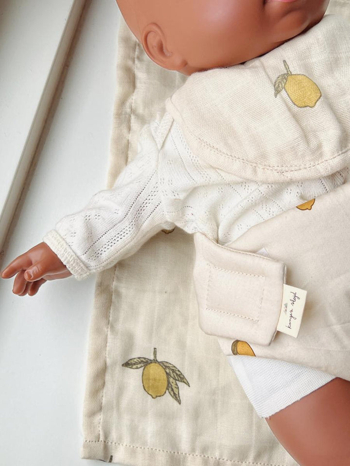 Konges Slojd - Doll Nursery Set - Lemon - Mabel & Fox