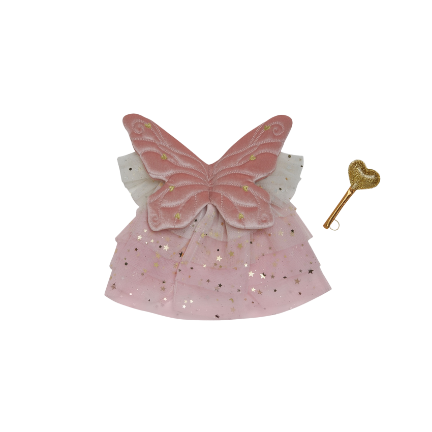 Olli Ella - Dinkum Dolls - Fairy Outfit Set - Pink