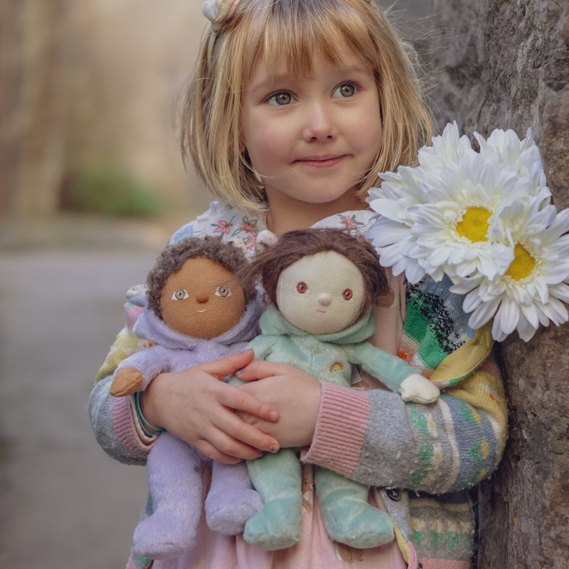 Olli Ella - Dinky Dinkum Dolls - Babs Bunny - Purple