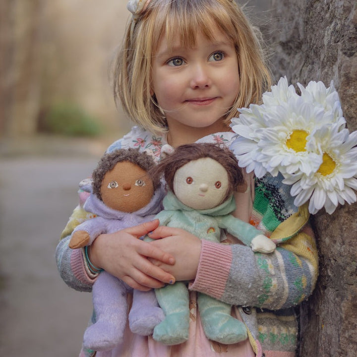 Olli Ella - Dinky Dinkum Dolls - Babs Bunny - Purple