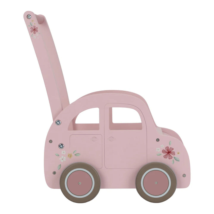 Little Dutch - Baby Walker Wagon - Pink - Mabel & Fox