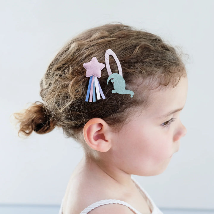 Mimi & Lula - Clic Clac Hair Clips - Dreamer Dinosaur