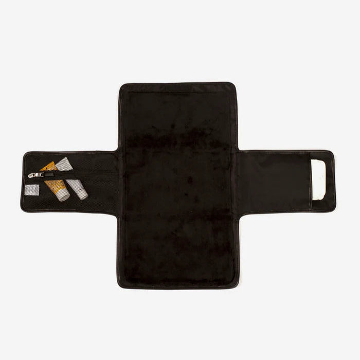 Tiba + Marl - Etta Changing Clutch - Silver - Mabel & Fox