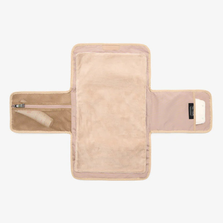 Tiba + Marl - Etta Changing Clutch - Borg Fleece - Mabel & Fox