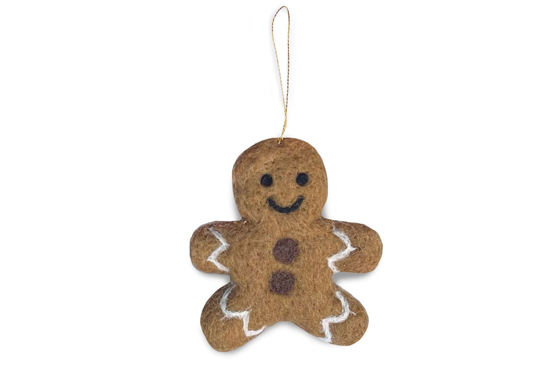 Gamcha - Handmade Christmas Decoration - Gingerbread Man