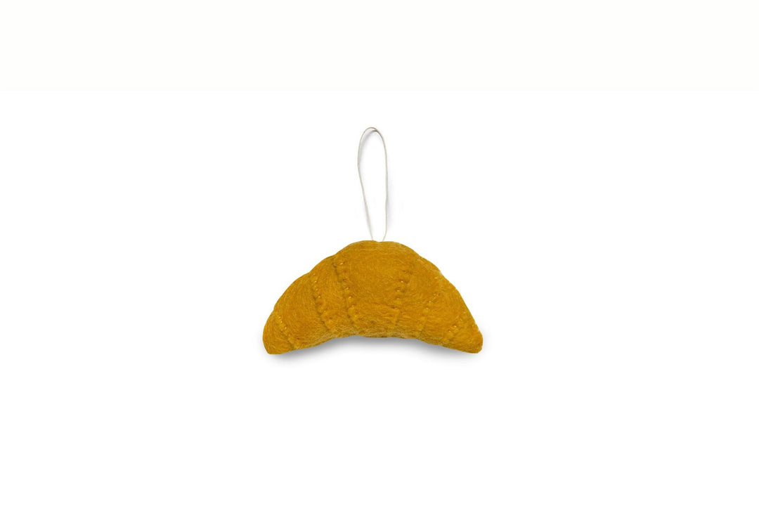 Gamcha - Handmade Christmas Decoration - Croissant