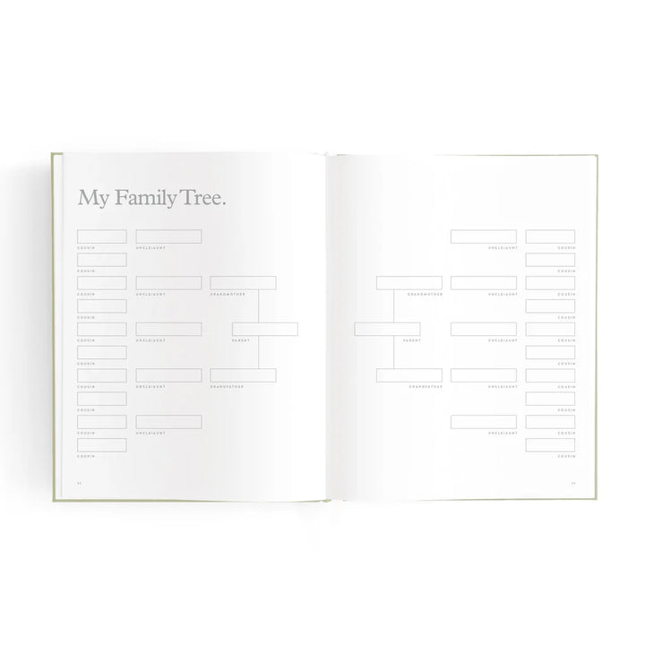 Fox & Fallow - Mini Baby Book - Sage - Mabel & Fox