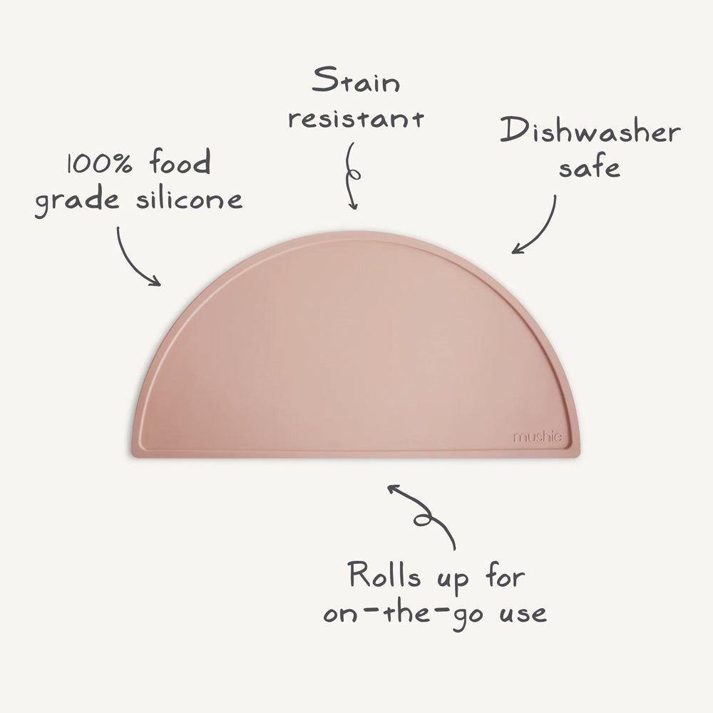 Mushie - Silicone Mat - Bows