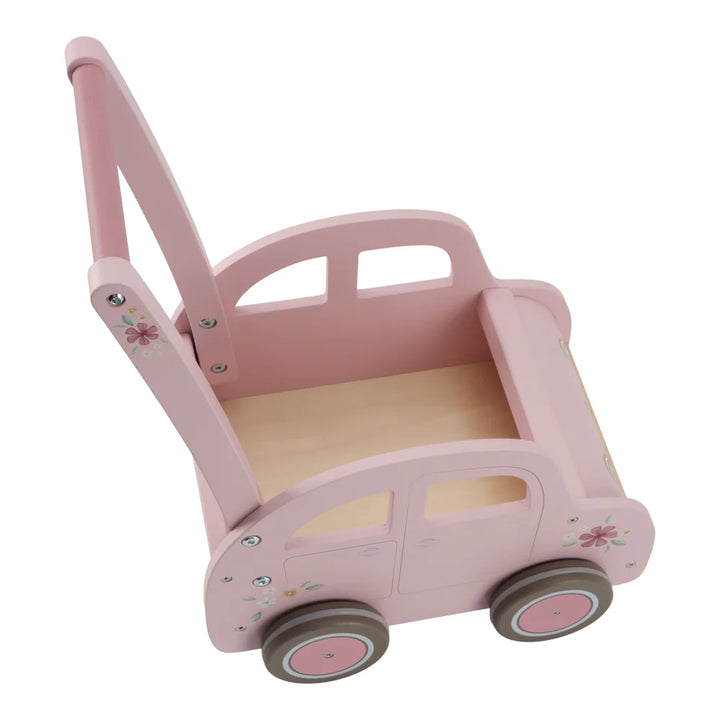 Little Dutch - Baby Walker Wagon - Pink - Mabel & Fox
