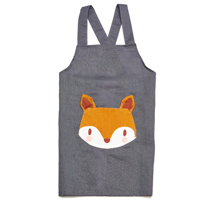 ThreadBear - Personalised Linen Apron - Fox