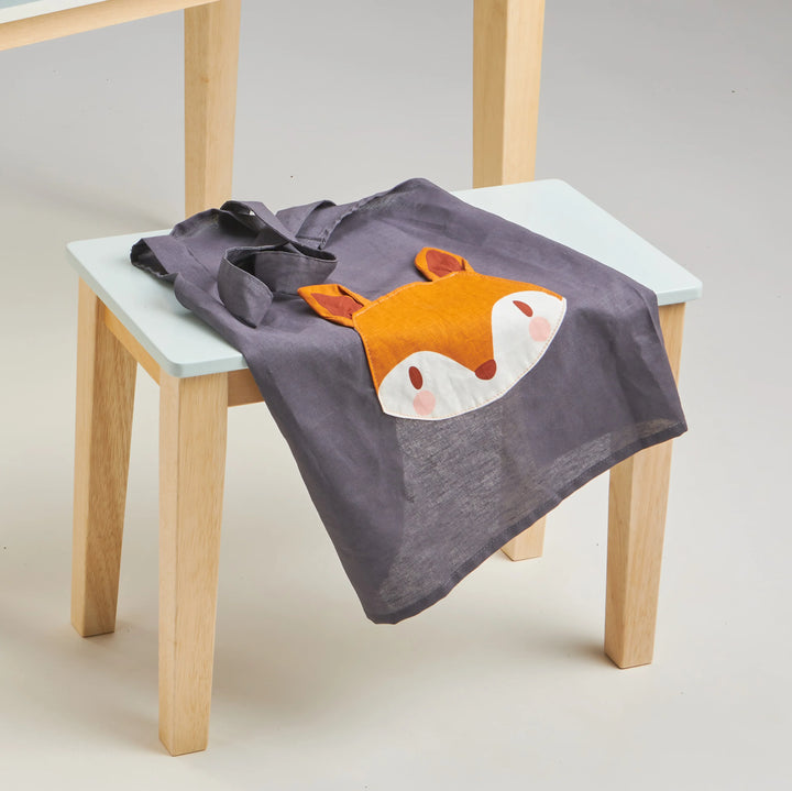 ThreadBear - Personalised Linen Apron - Fox