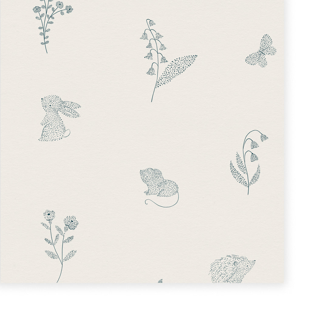 Minibeau - Wallpaper - Dotted Woodland