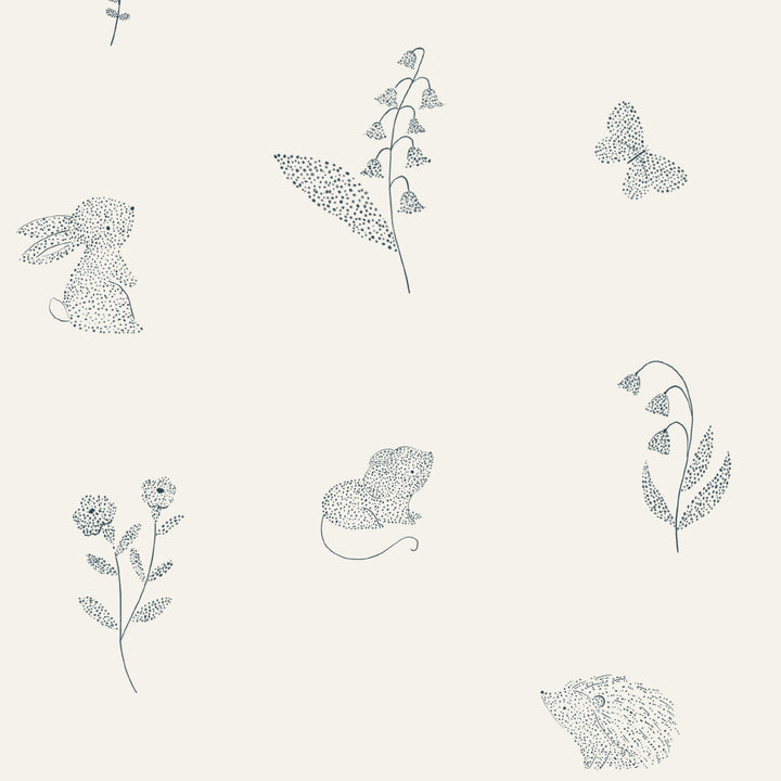 Minibeau - Wallpaper - Dotted Woodland
