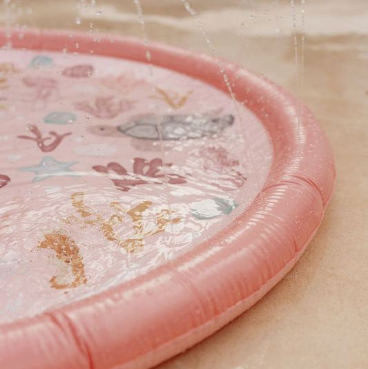 Little Dutch - Sprinkler Mat - Ocean Dreams Pink - Mabel & Fox