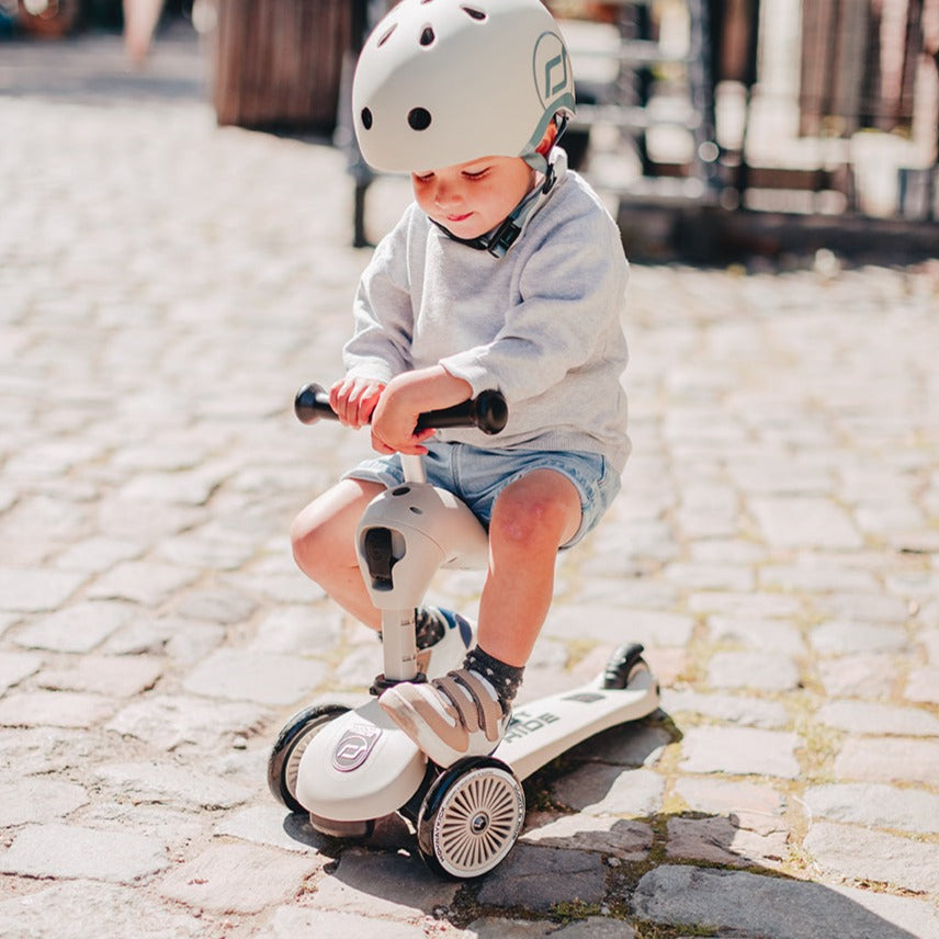 Scoot & Ride Helmet - Ash, Small