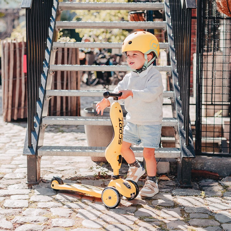 Scoot & Ride Highwaykick 1 Kids Three wheel scooter LEMON 96354 buy in the  online store at Best Price